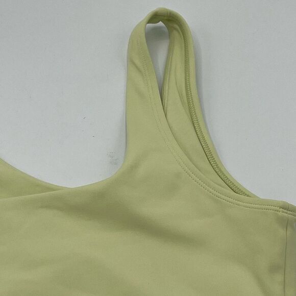 P.E Nation Backcheck Sports Bra Sz M Yellow Light Lime - Picture 6 of 11
